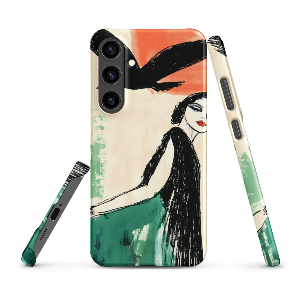 Elegance in Flight | Phone Case |  S24 Plus | Snap Case | Matte