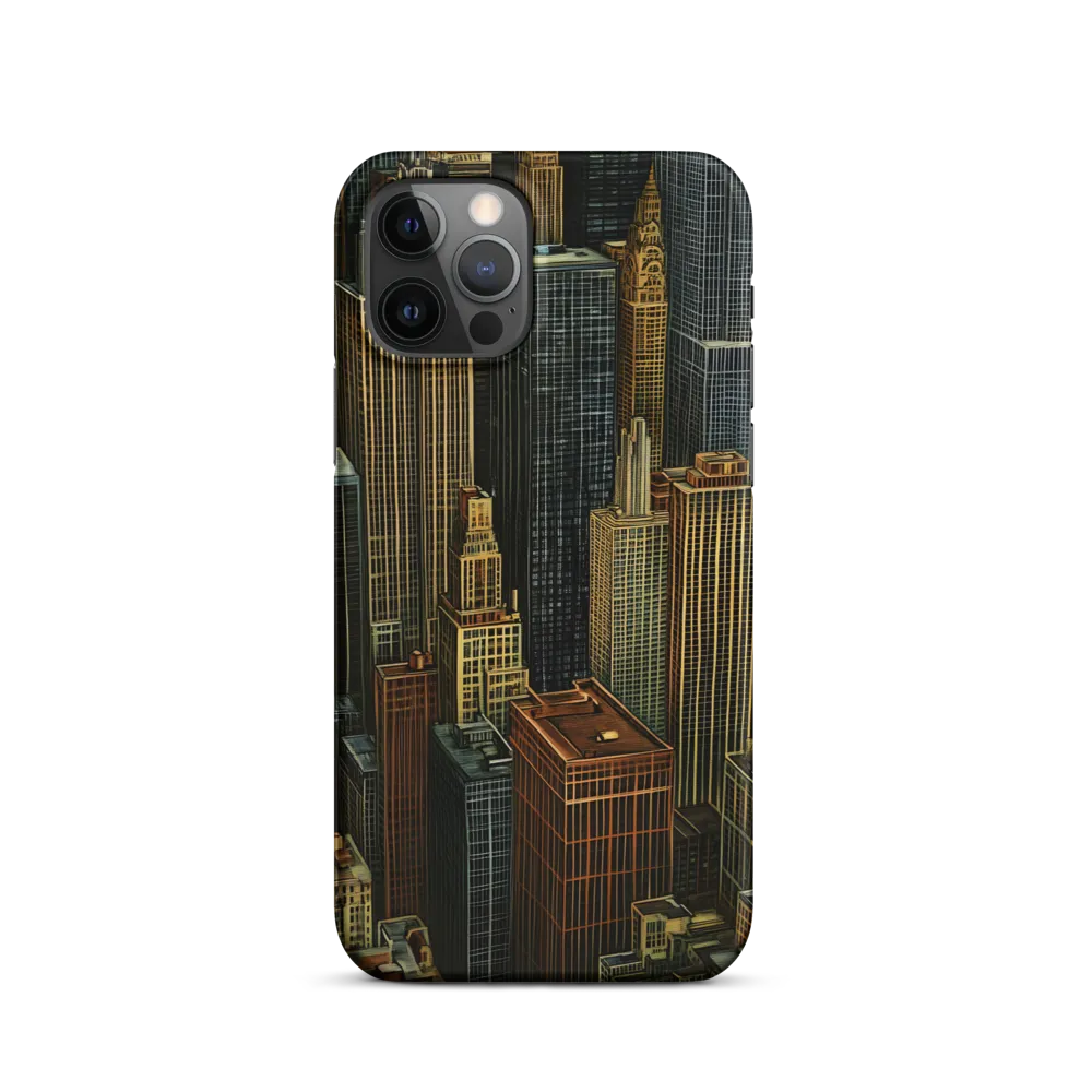 Urban Elegance: A Golden Cityscape