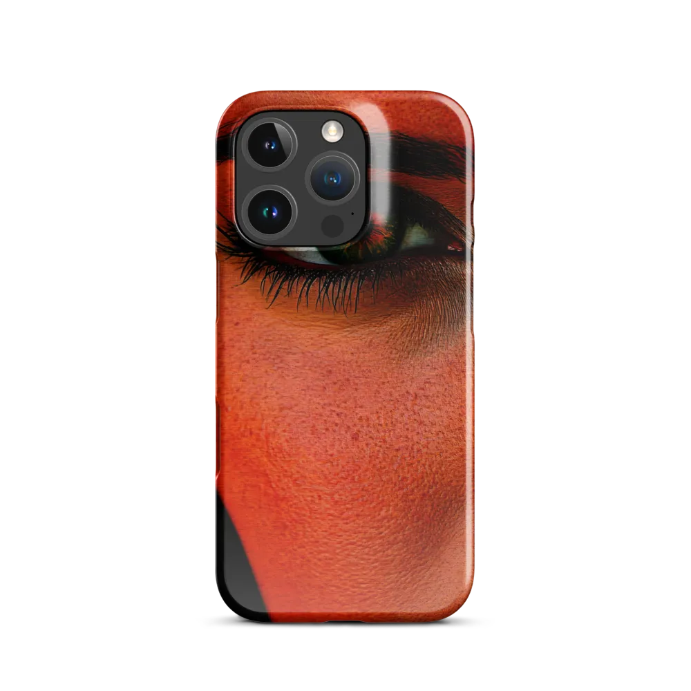 Gaze of Intensity | Phone Case |  16 Pro | Snap Case | Glossy
