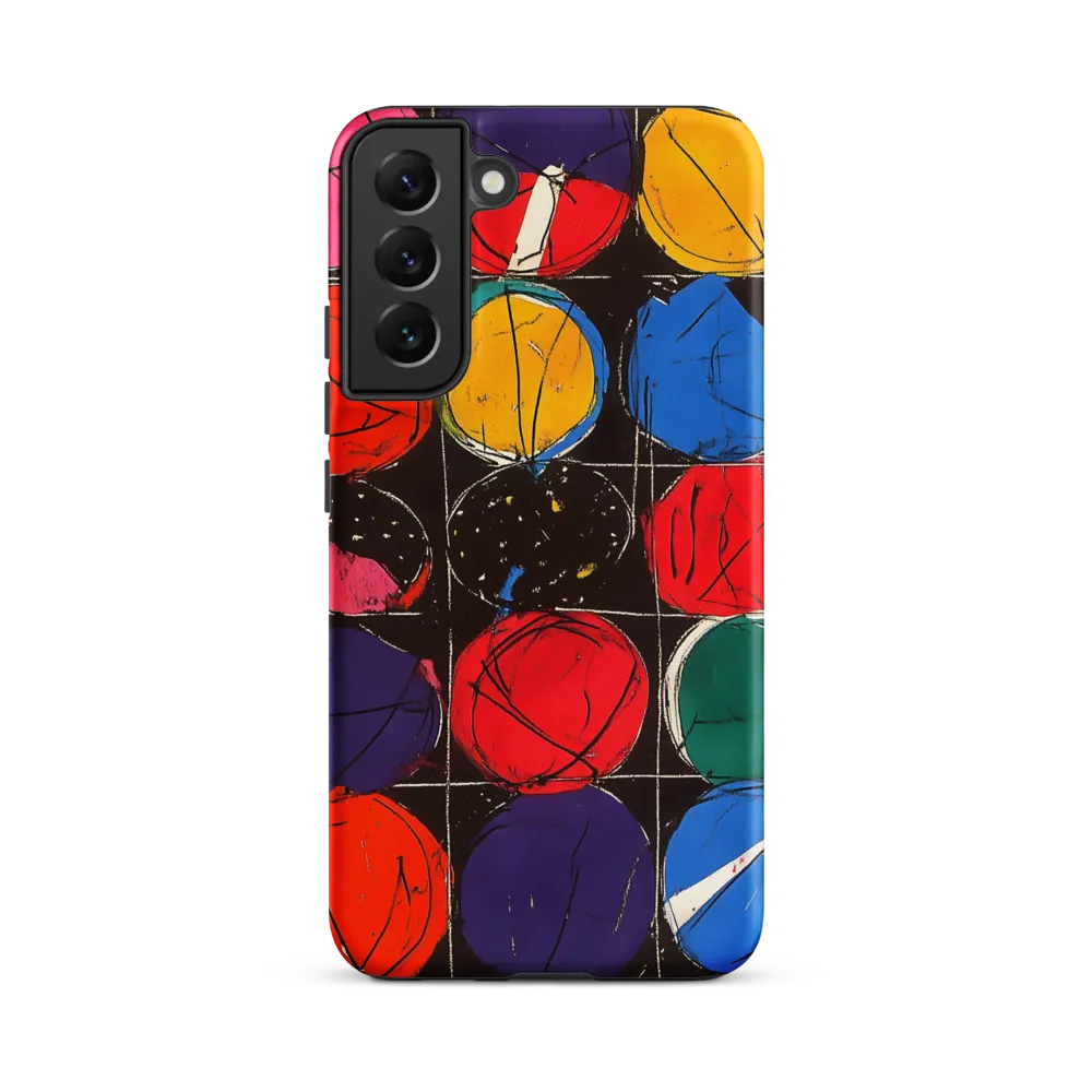 Colorful Circles in Abstract Harmony