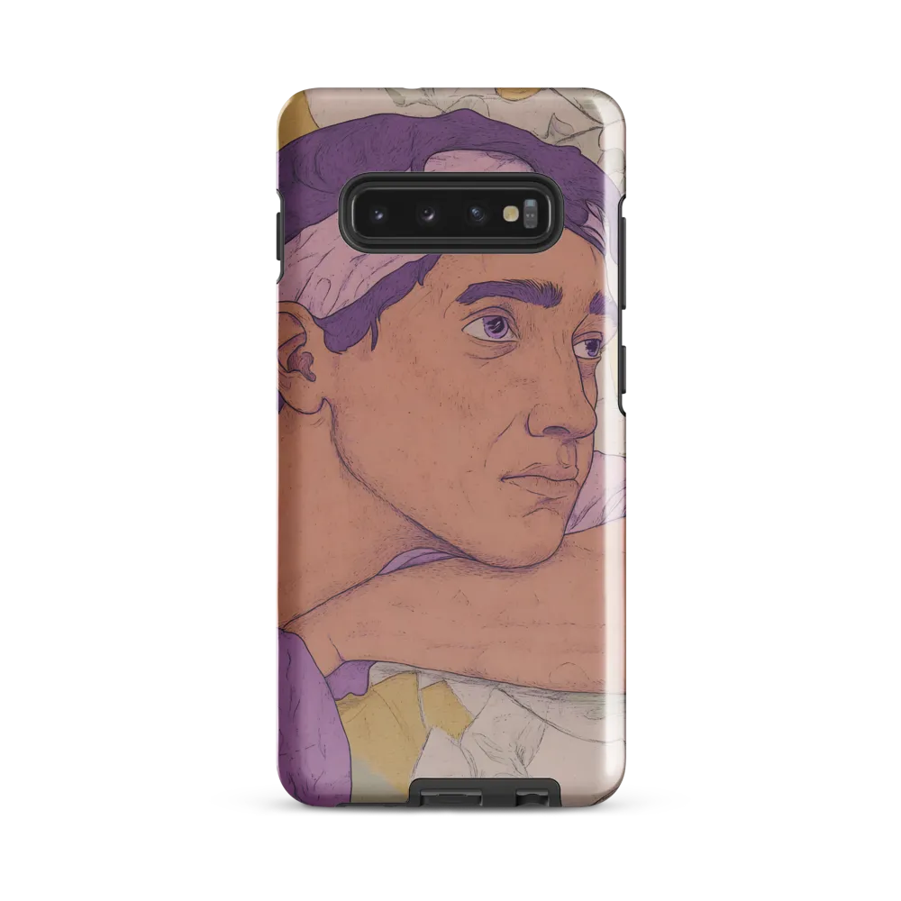 Contemplation in Pastel Hues | Phone Case |  S10 Plus | Tough Case | Glossy