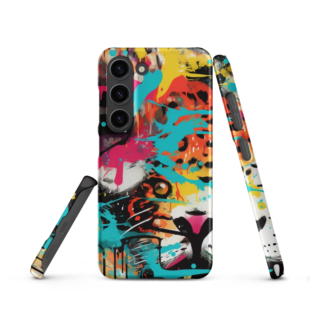 Fierce Fusion: Tiger and Lion in Graffiti