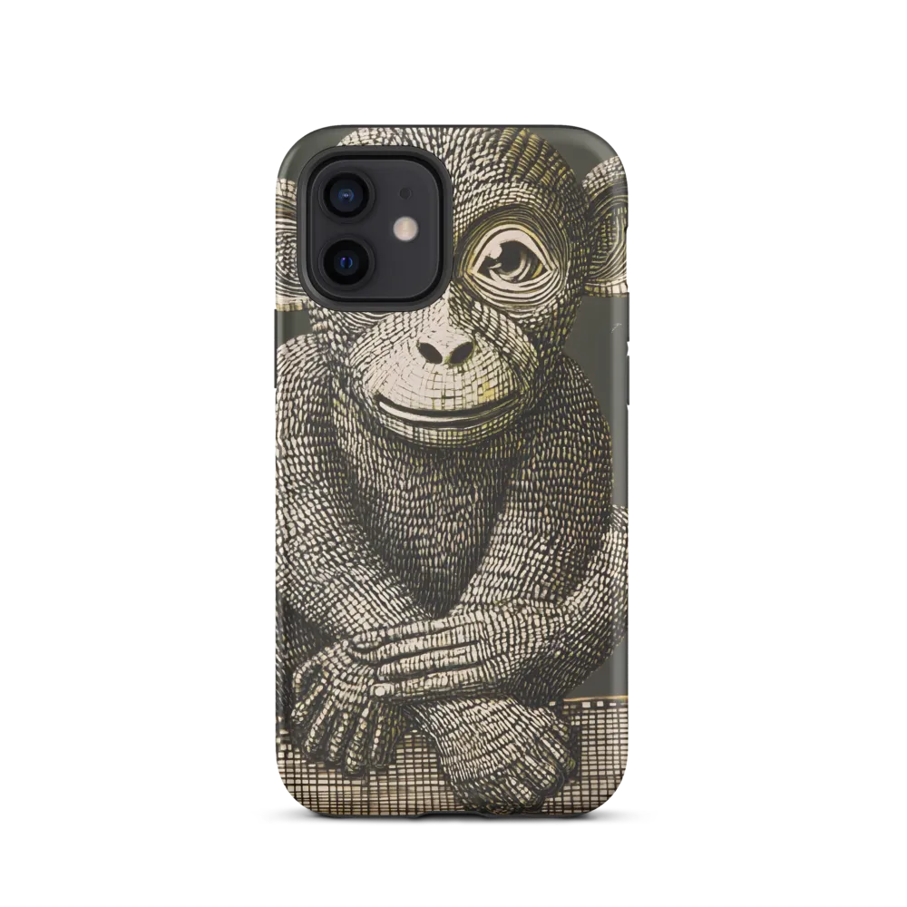 Intricate Primate Portrait