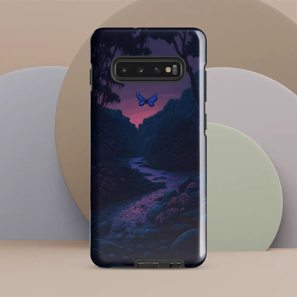 Whispers of Twilight: A Serene Escape | Phone Case |  S10 Plus | Tough Case | Glossy