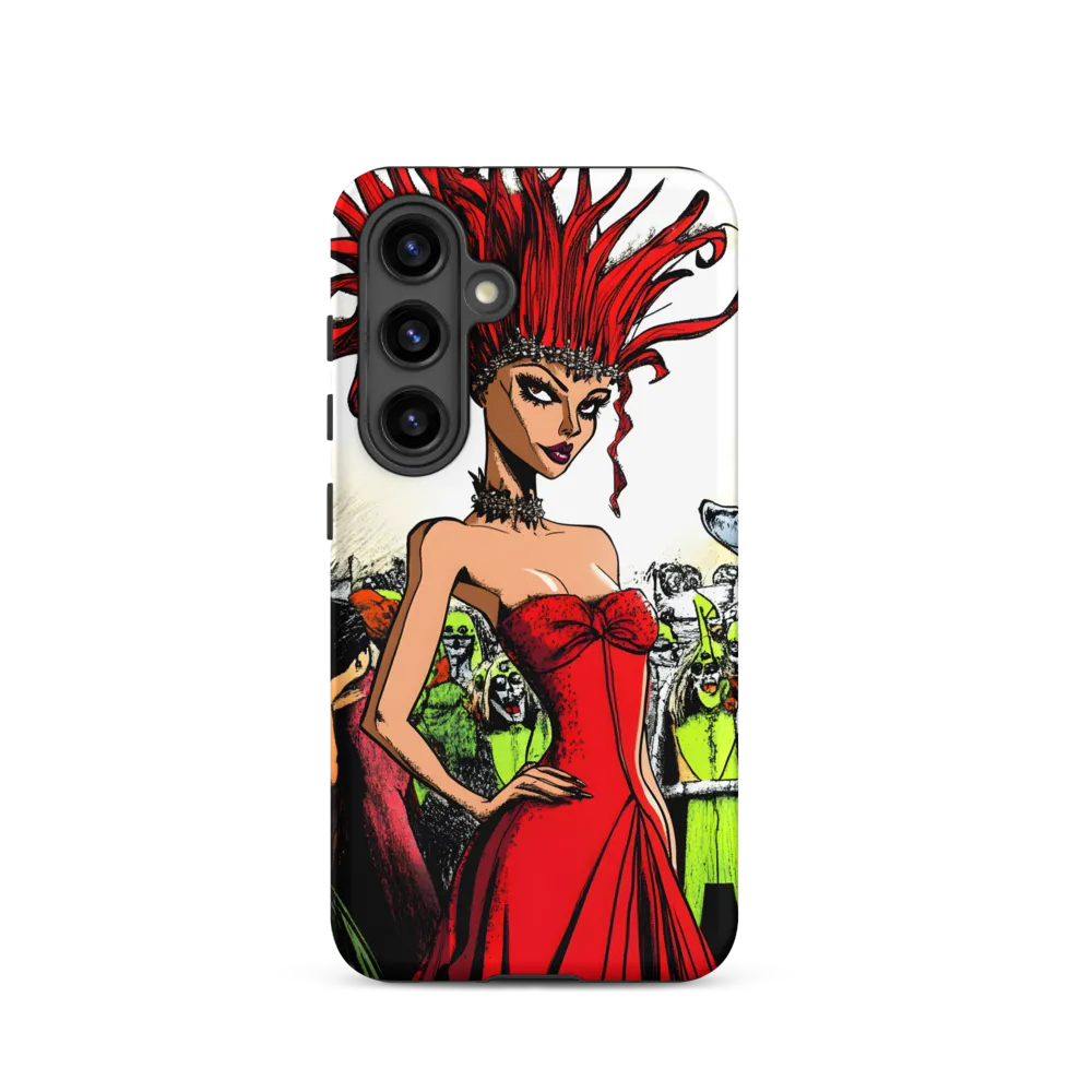 Fiery Elegance: A Fashion Statement