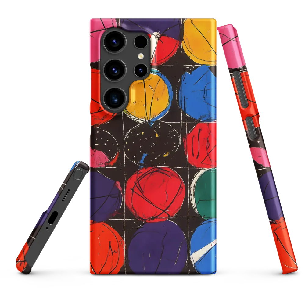 Colorful Circles in Abstract Harmony