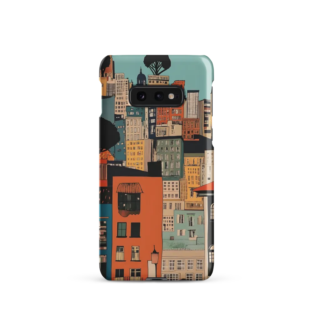 Urban Fusion: A Colorful Cityscape