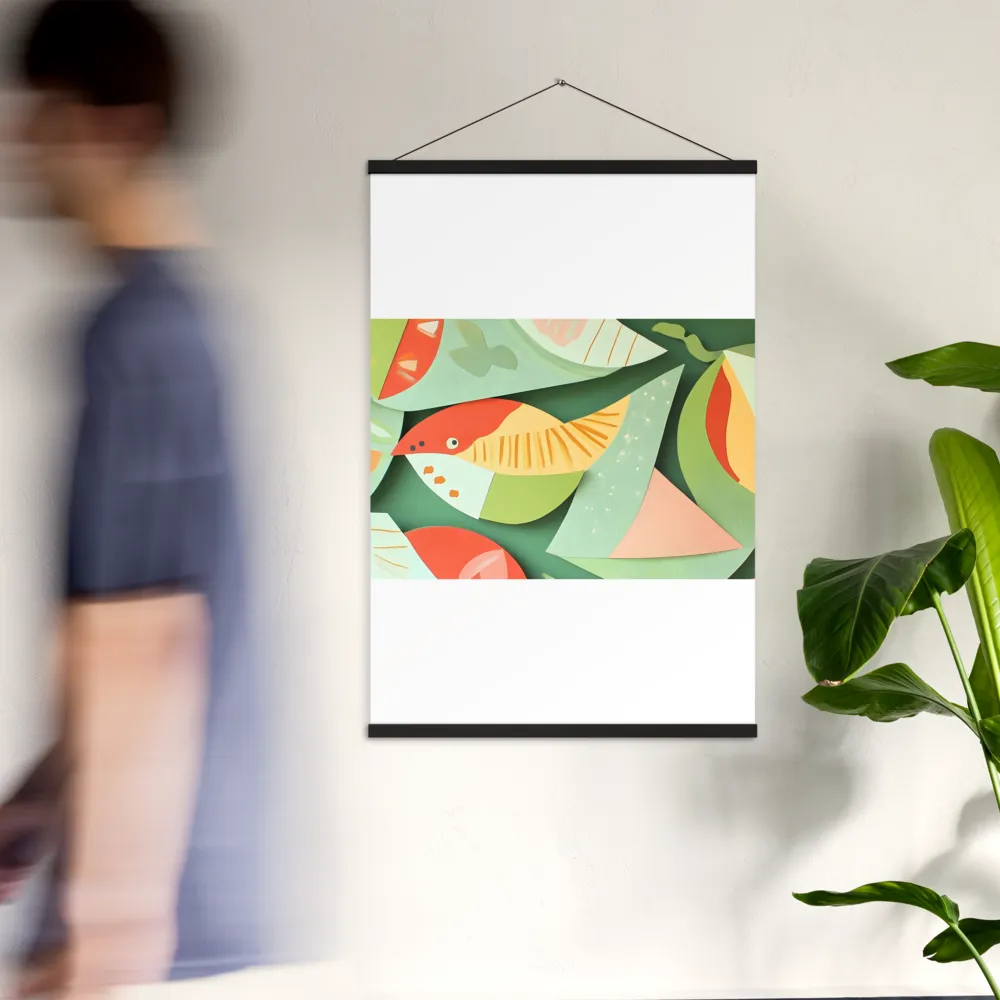 Nature's Palette | Poster With Black Wood Hanger | 24″×36″