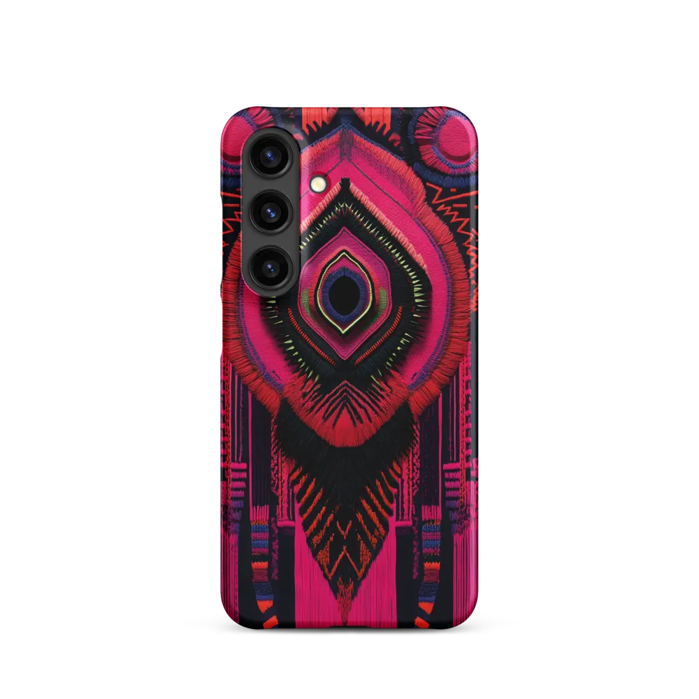 Mystic Mandala in Thread | Phone Case |  S24 | Snap Case | Matte