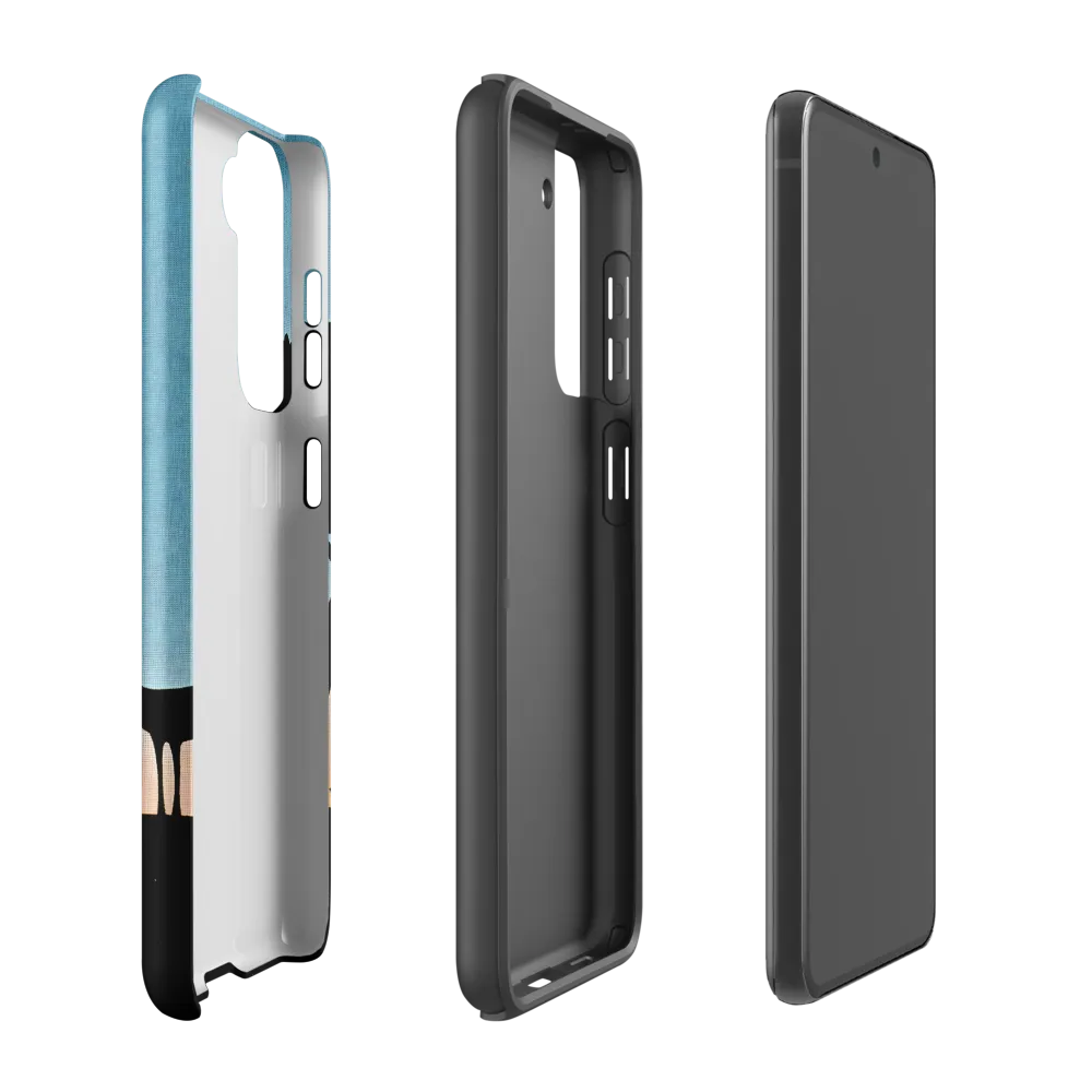 Curiosity in the Silhouette | Phone Case |  S21 FE | Tough Case | Matte