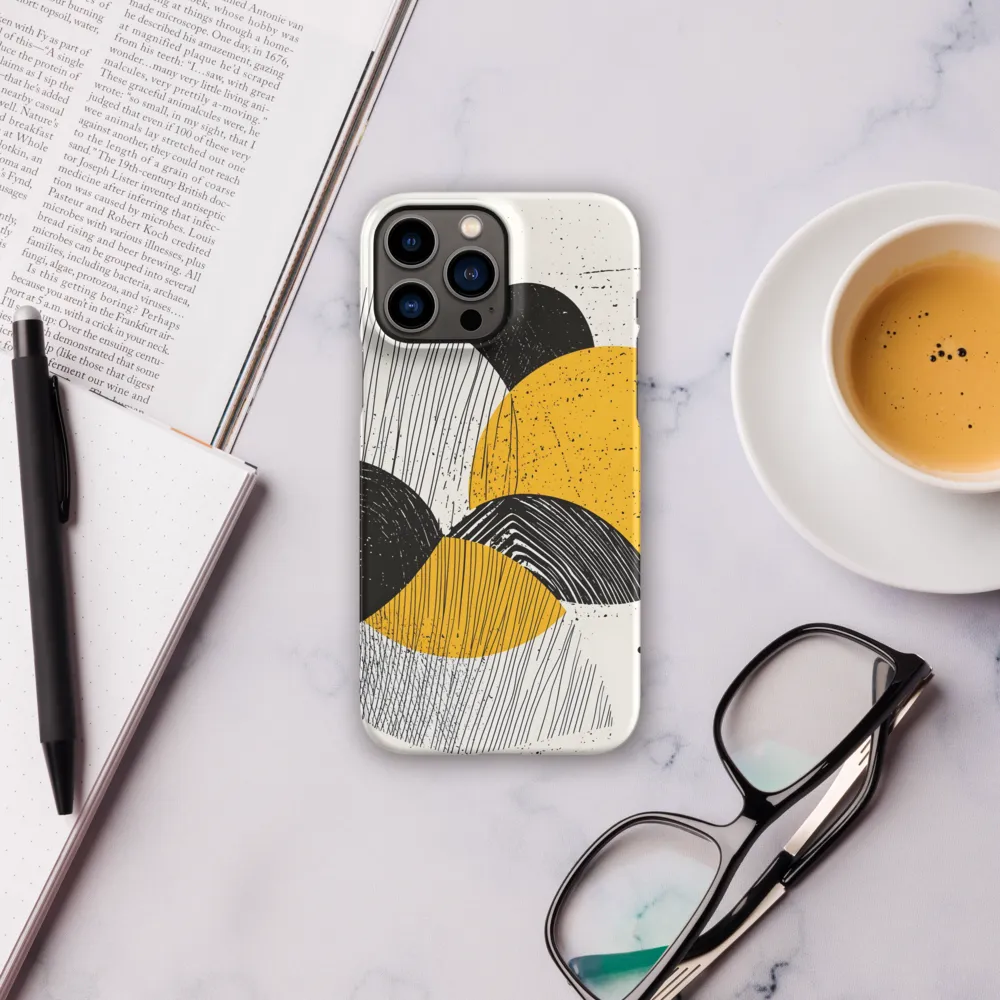 Dynamic Harmony in Black and Yellow