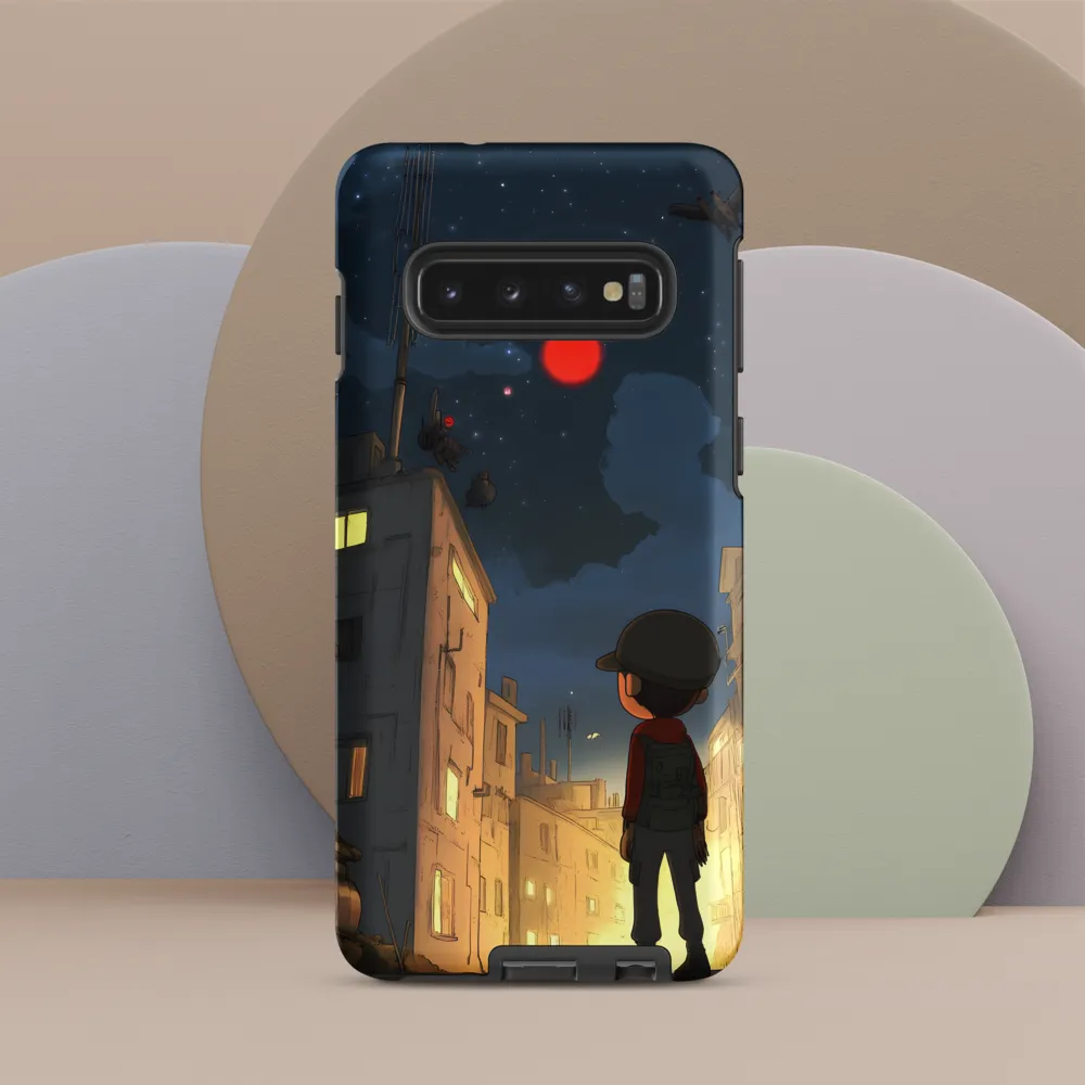 Gaze Towards Tomorrow | Phone Case |  S10 | Tough Case | Matte