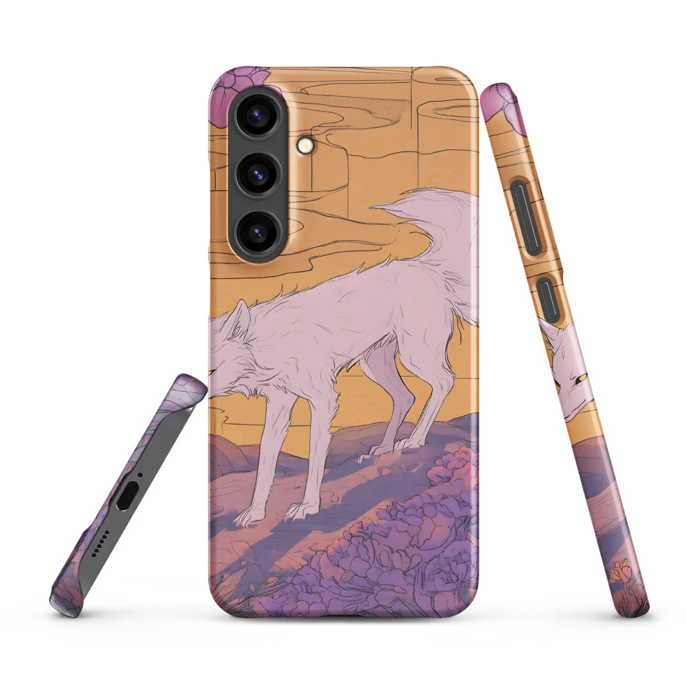 Whispers of the Violet Dawn | Phone Case |  S24 Plus | Snap Case | Matte