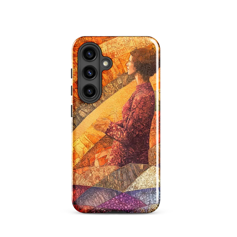 Whispers of Contemplation | Phone Case |  S24 | Tough Case | Glossy