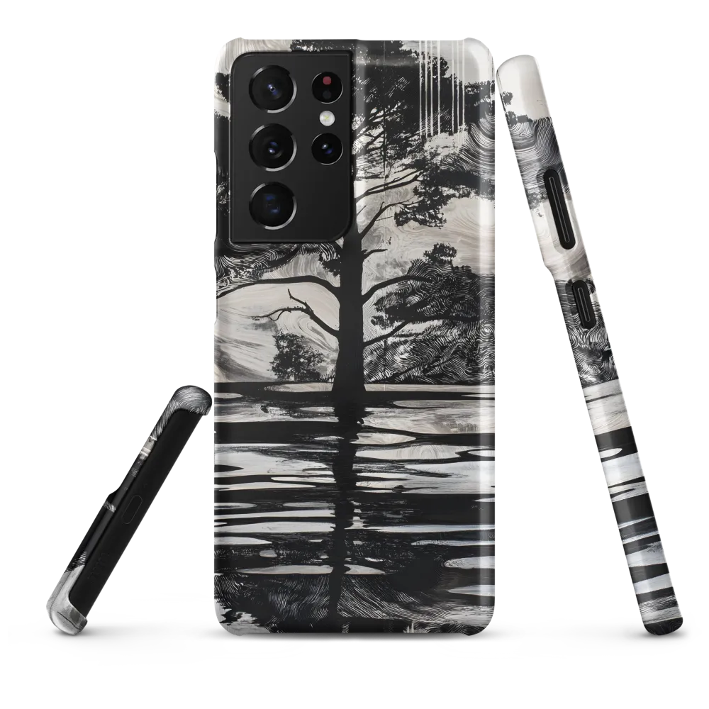 Reflections of Silence | Phone Case |  S21 Ultra | Snap Case | Matte