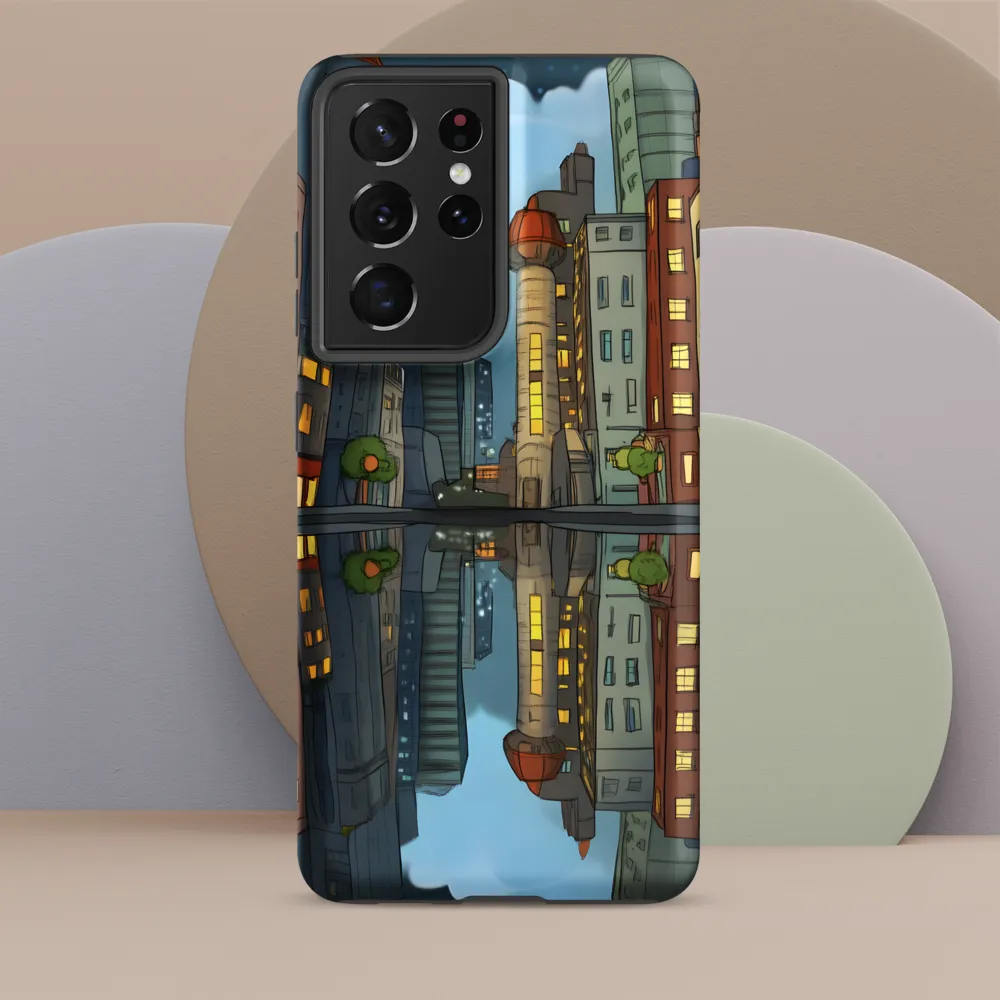 Reflections of a Serene City