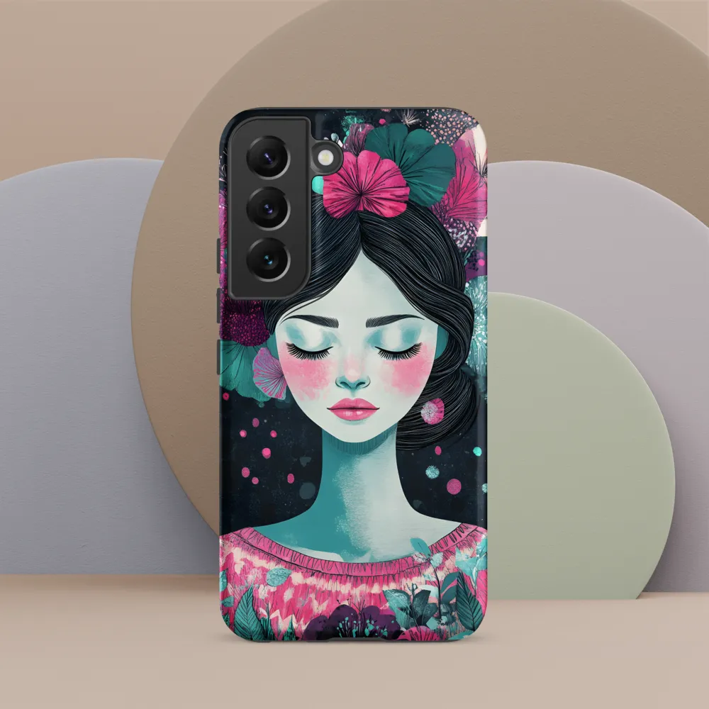 Embrace of Floral Serenity