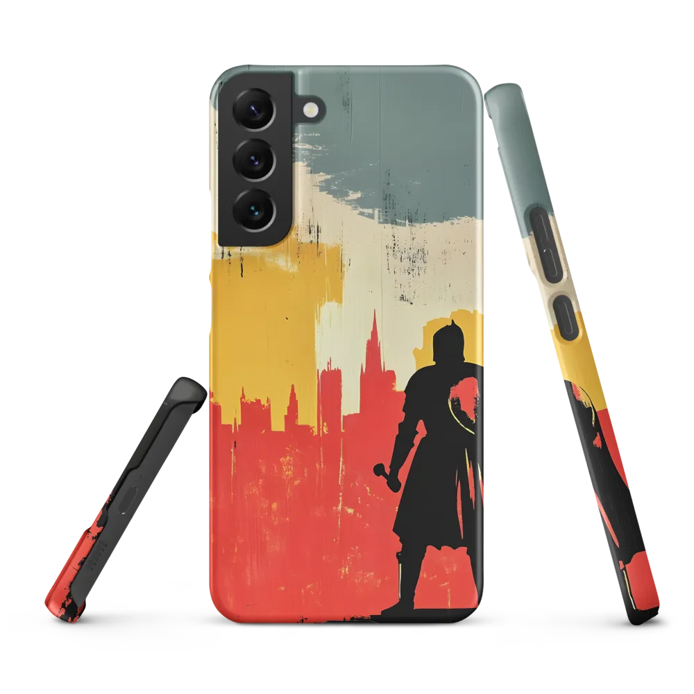 Hero in the Urban Dawn | Phone Case |  S22 Plus | Snap Case | Matte