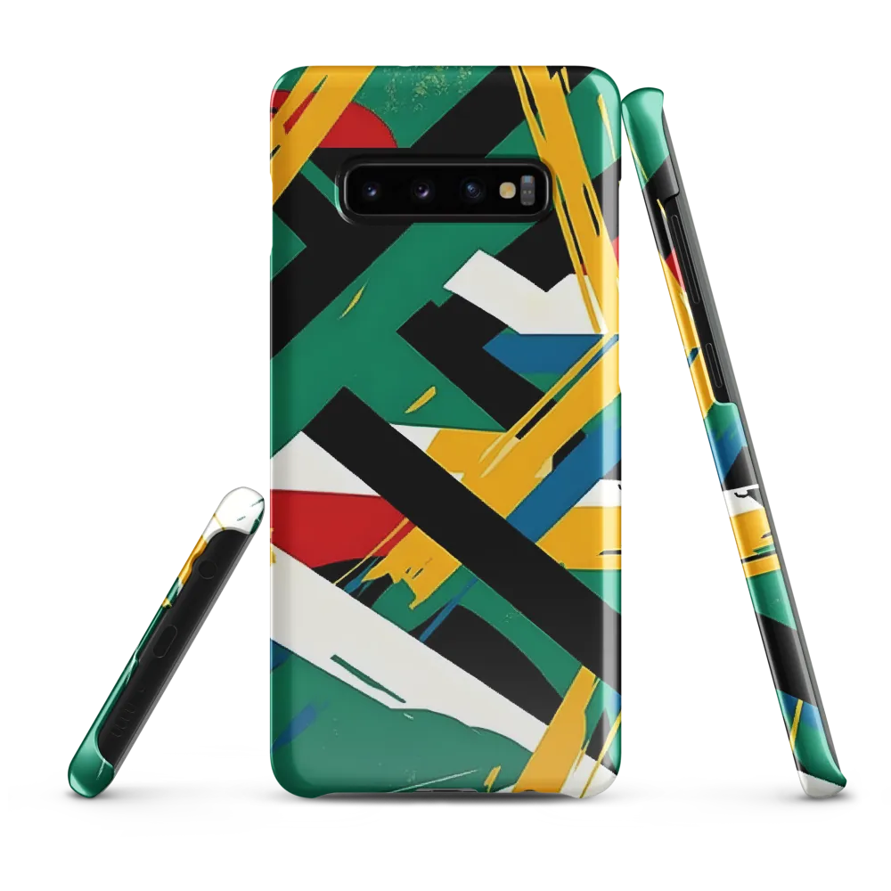 Dynamic Interplay of Colors | Phone Case |  S10 Plus | Snap Case | Glossy