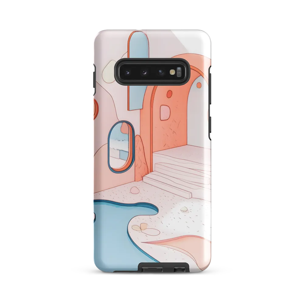 Serene Abode | Phone Case |  S10 Plus | Tough Case | Glossy