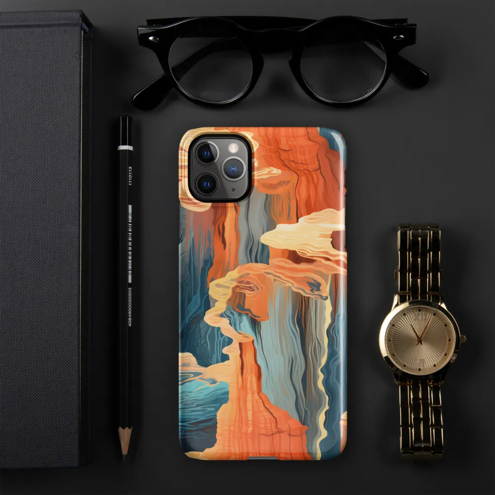 Ethereal Canyon Dreamscape | Phone Case |  11 Pro Max | Snap Case | Glossy