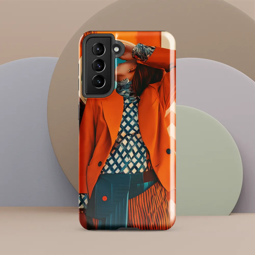 Vibrant Interplay: A Fusion of Fashion and Nature