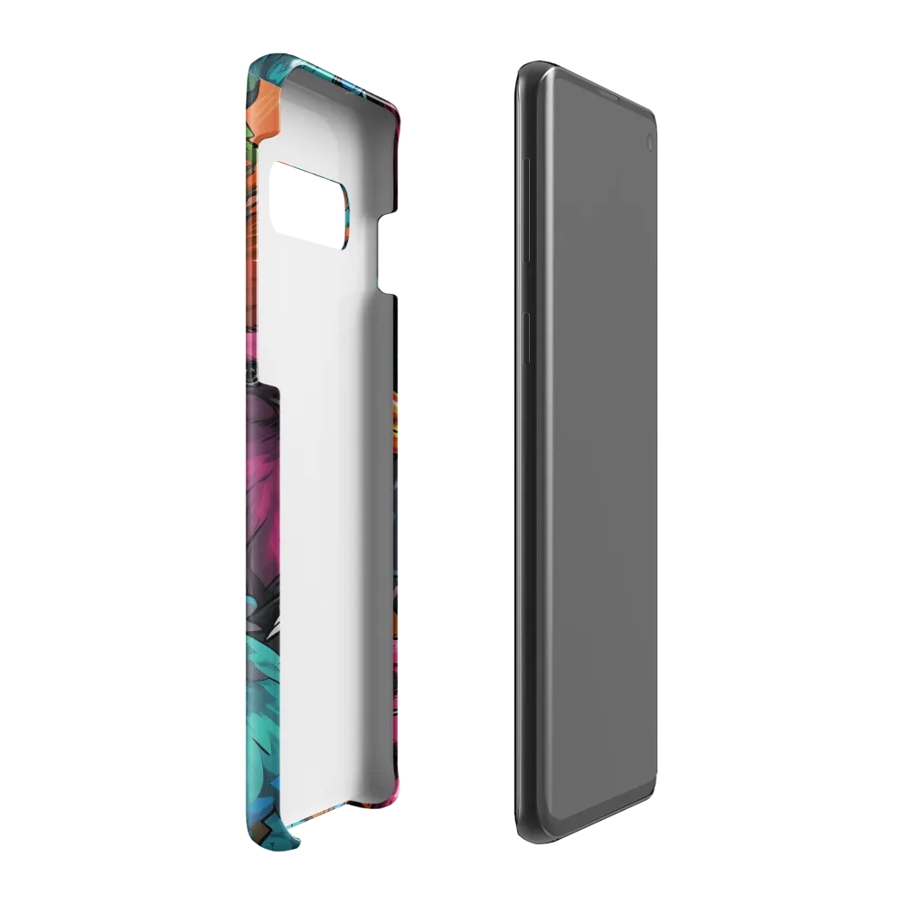 Avian Vortex: A Celebration of Color and Form | Phone Case |  S10 Plus | Snap Case | Glossy