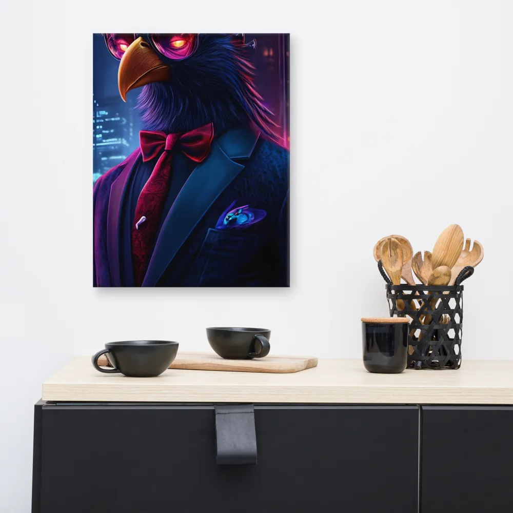 The Dapper Avian | Canvas | 16″×20″