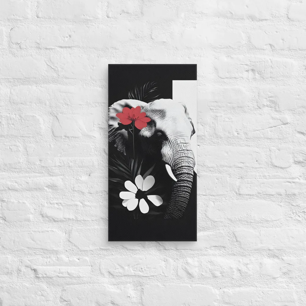 Elephant Harmony | Canvas | 10″×20″