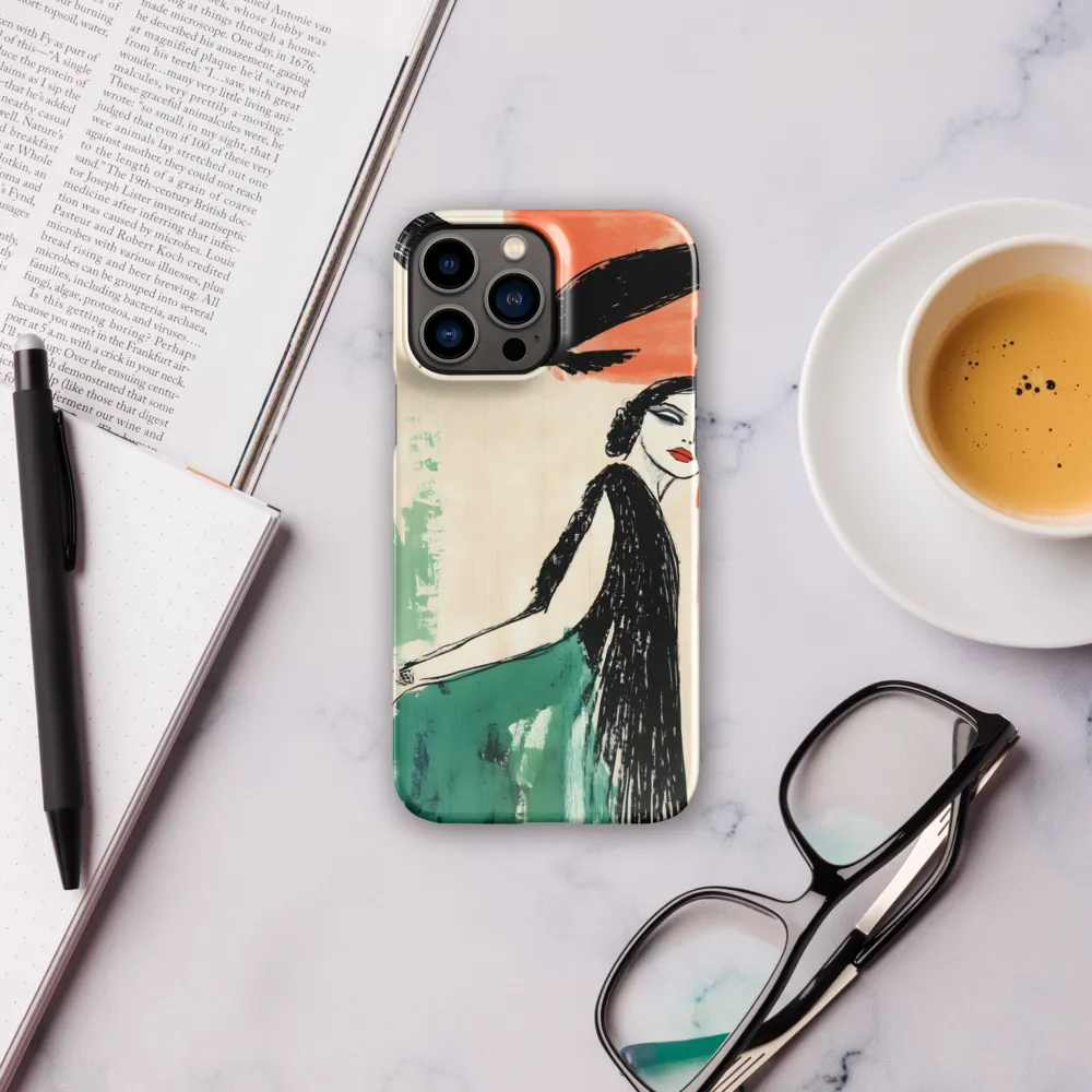 Elegance in Flight | Phone Case |  13 Pro Max | Snap Case | Glossy