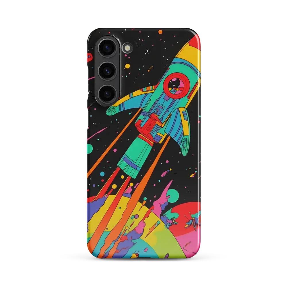 Cosmic Voyage: The Neon Lift-Off