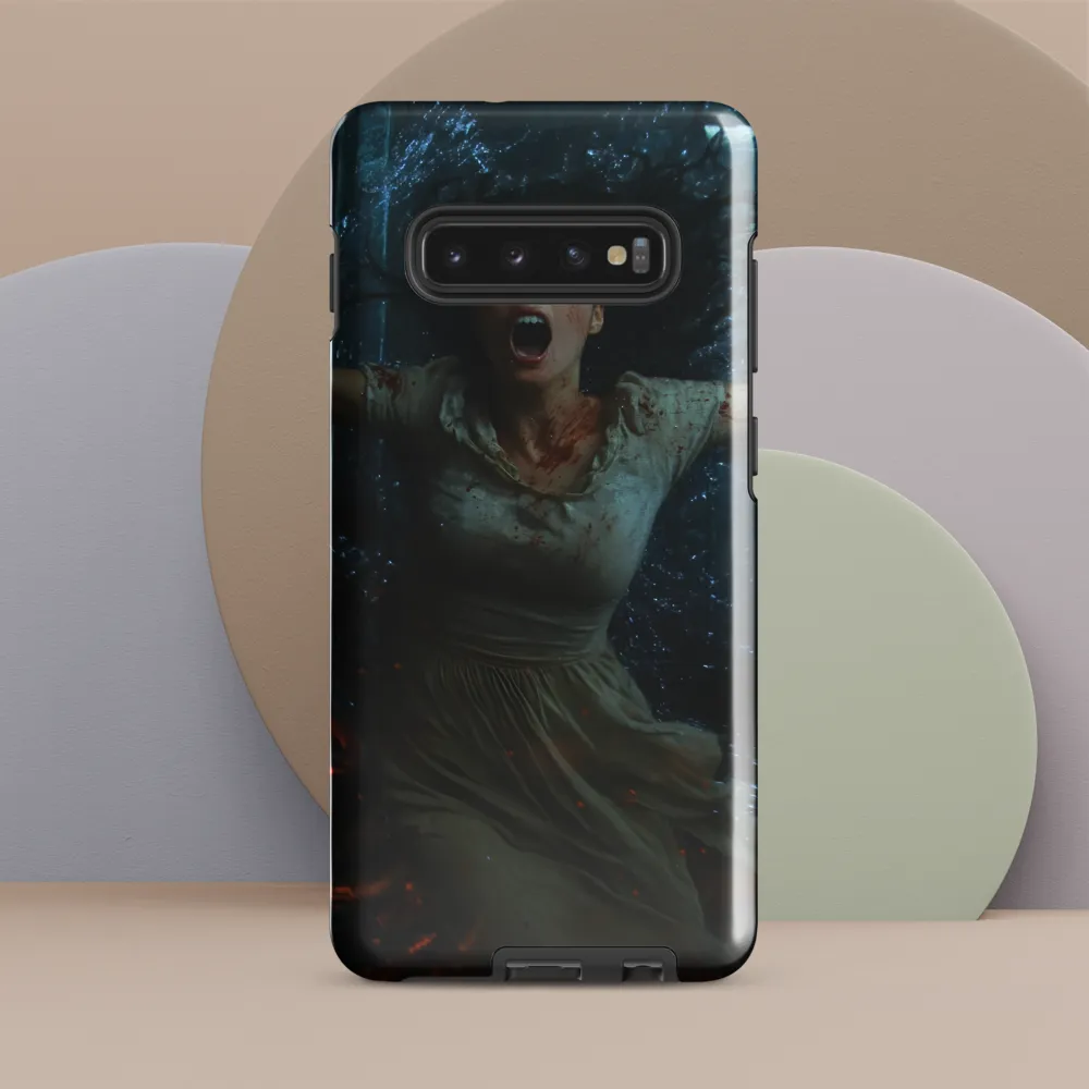 Descent into Fear | Phone Case |  S10 Plus | Tough Case | Glossy