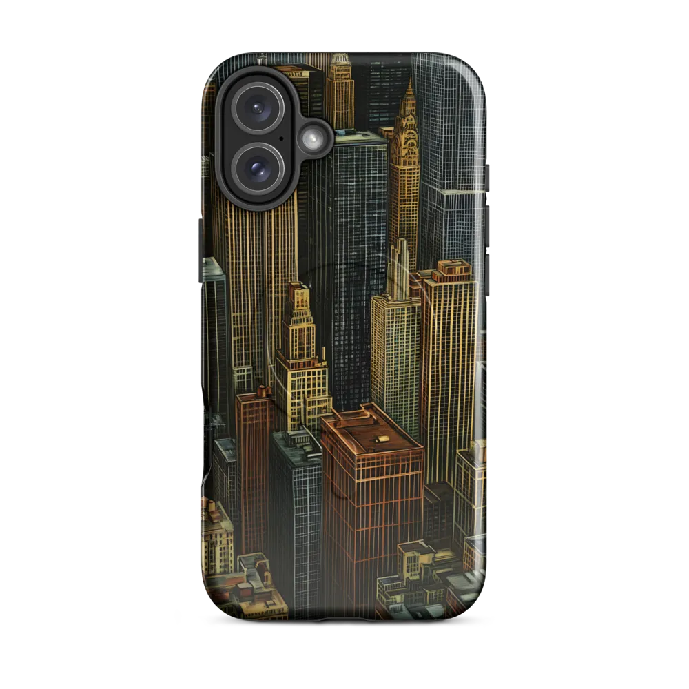 Urban Elegance: A Golden Cityscape