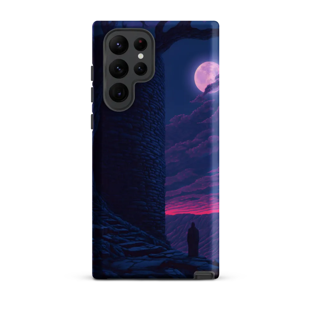 Moonlit Solitude | Phone Case |  S22 Ultra | Tough Case | Matte
