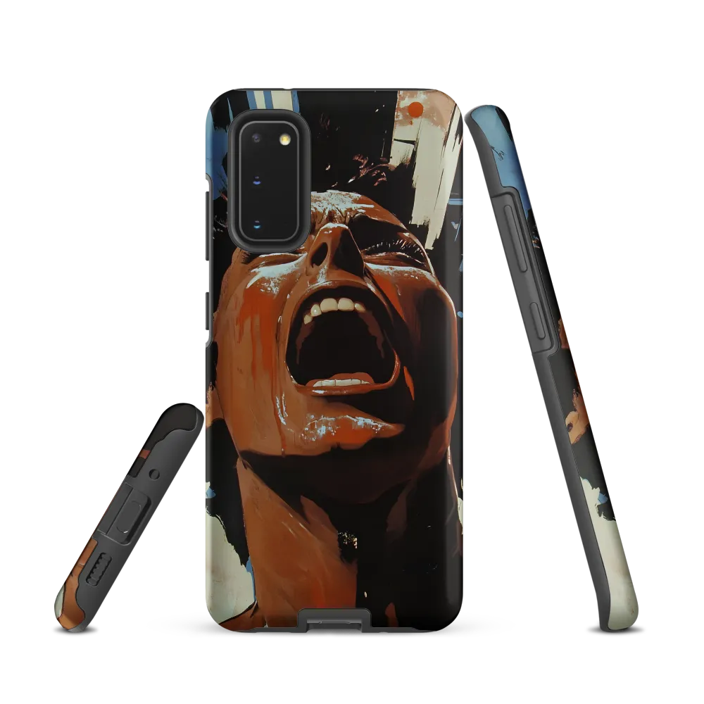 Raw Emotion: The Anguish Within | Phone Case |  S20 | Tough Case | Matte