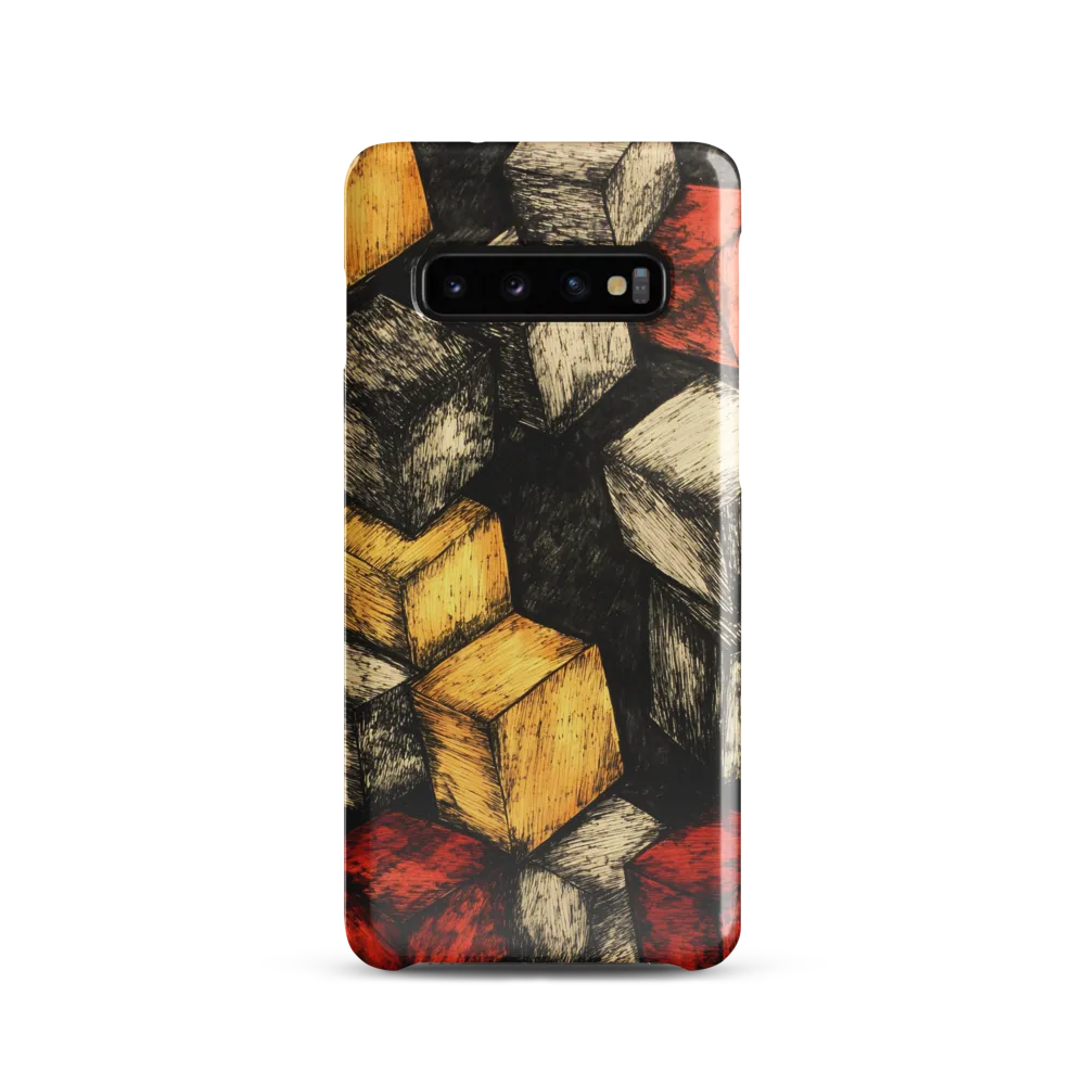 Dynamic Cubes: An Exploration in Color and Form | Phone Case |  S10 | Snap Case | Glossy