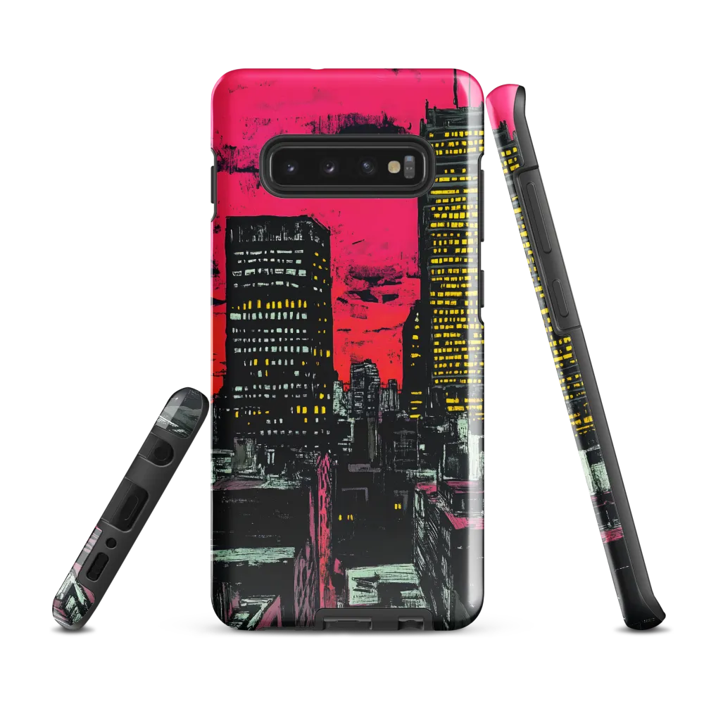 Urban Pulse at Dusk | Phone Case |  S10 Plus | Tough Case | Glossy