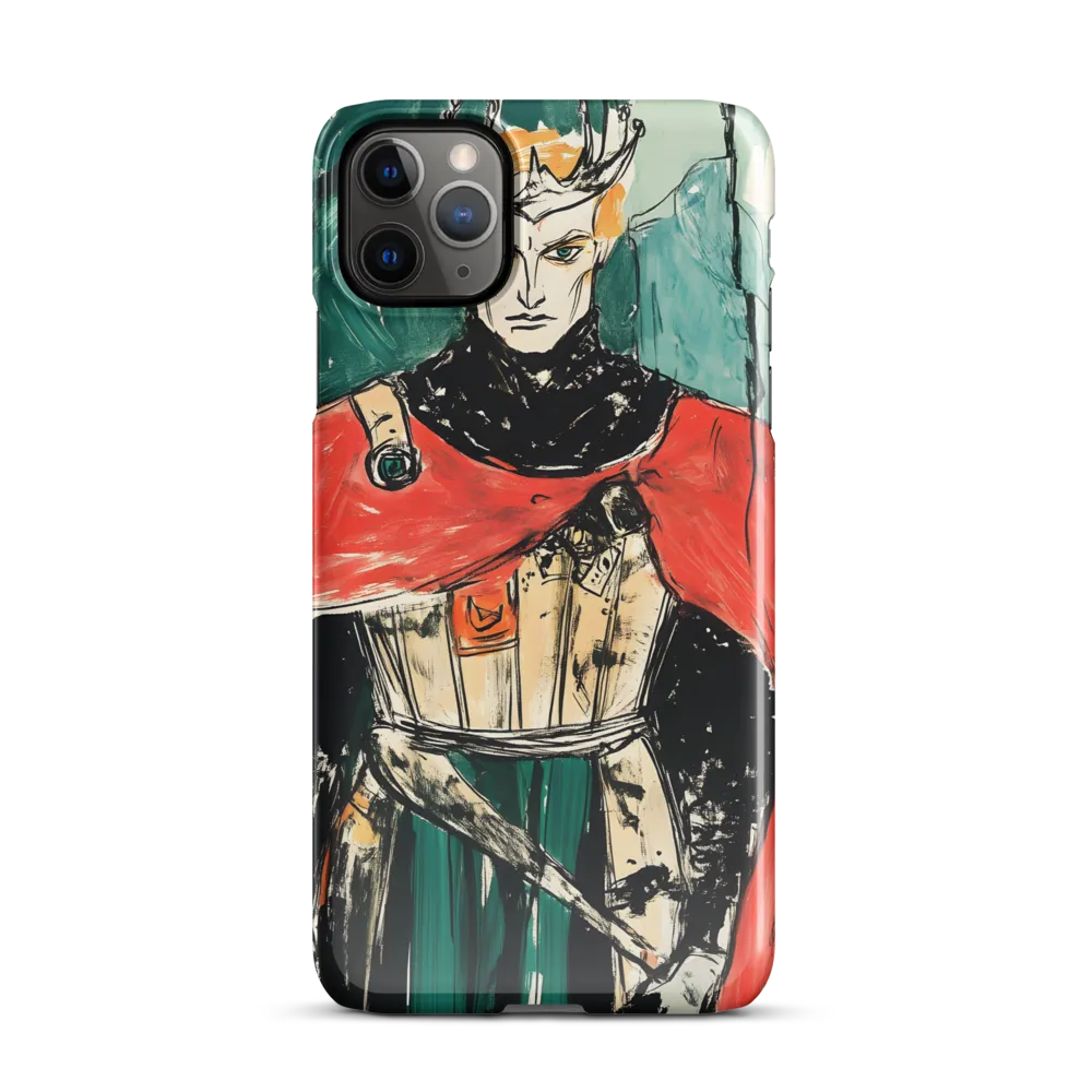 The Stoic Sovereign | Phone Case |  11 Pro Max | Snap Case | Glossy