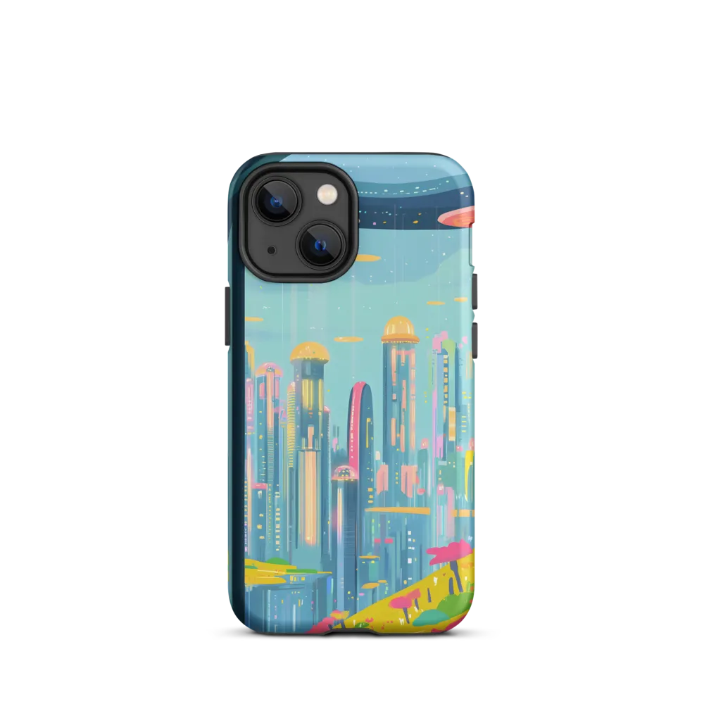 Whispers of a Futuristic Dream | Phone Case |  13 mini | Tough Case | Matte