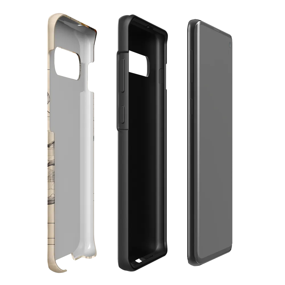 Geometric Reverie | Phone Case |  S10 Plus | Tough Case | Matte