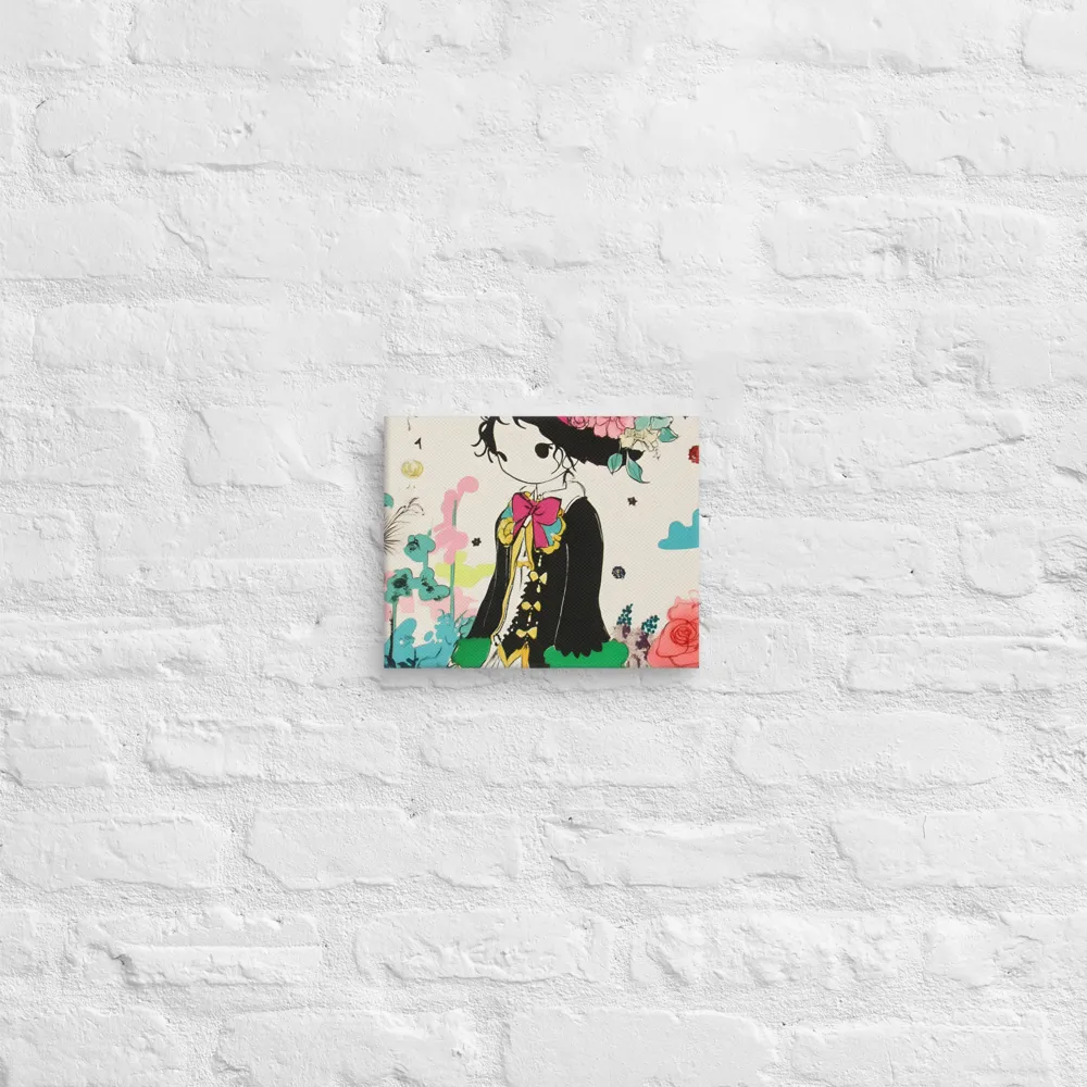 Whimsical Garden Reverie | Canvas | 8″×10″