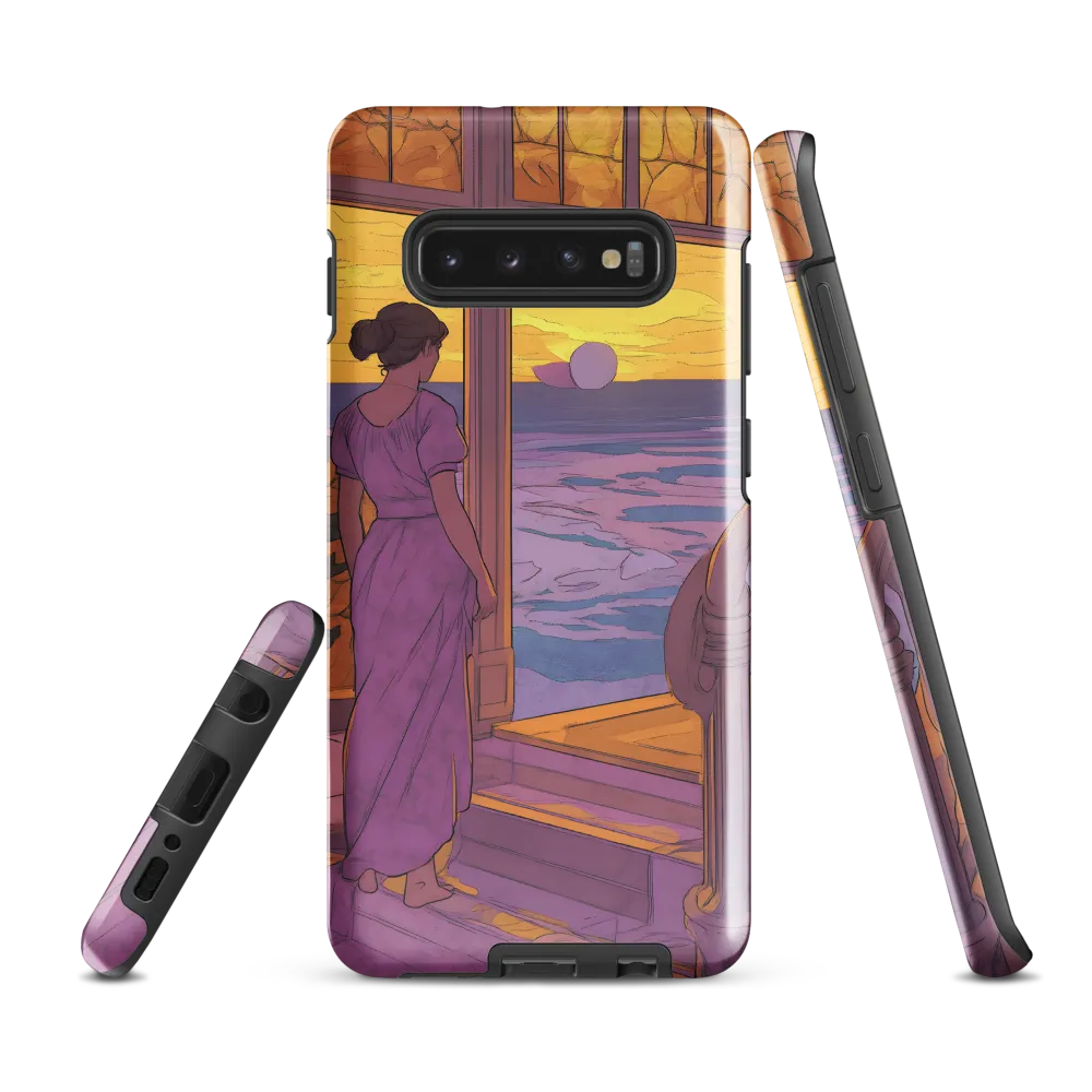 Whispers of the Sunset | Phone Case |  S10 Plus | Tough Case | Glossy