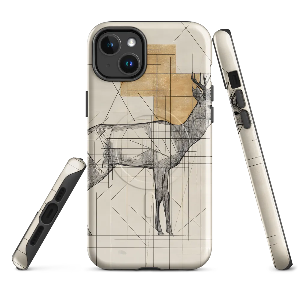 Geometric Elegance: The Majestic Deer