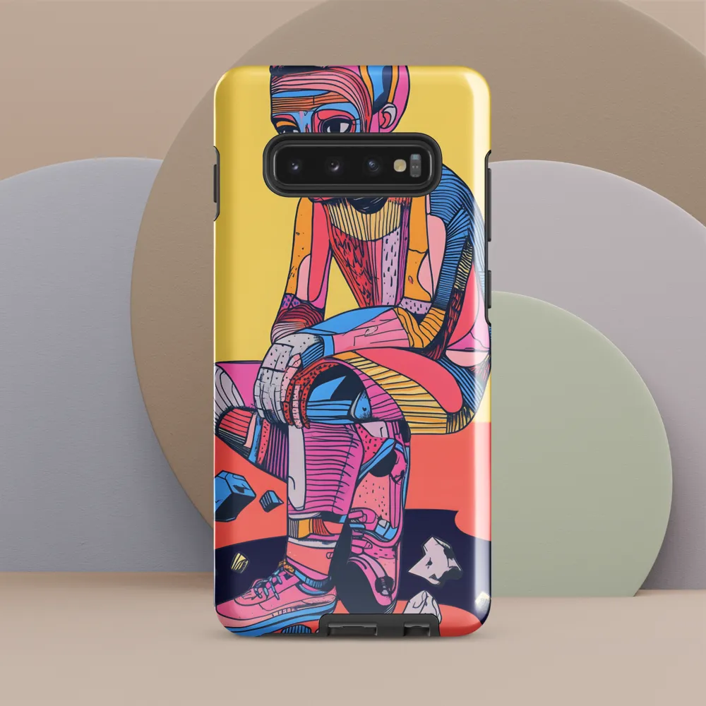 Contemplation in Color | Phone Case |  S10 Plus | Tough Case | Glossy