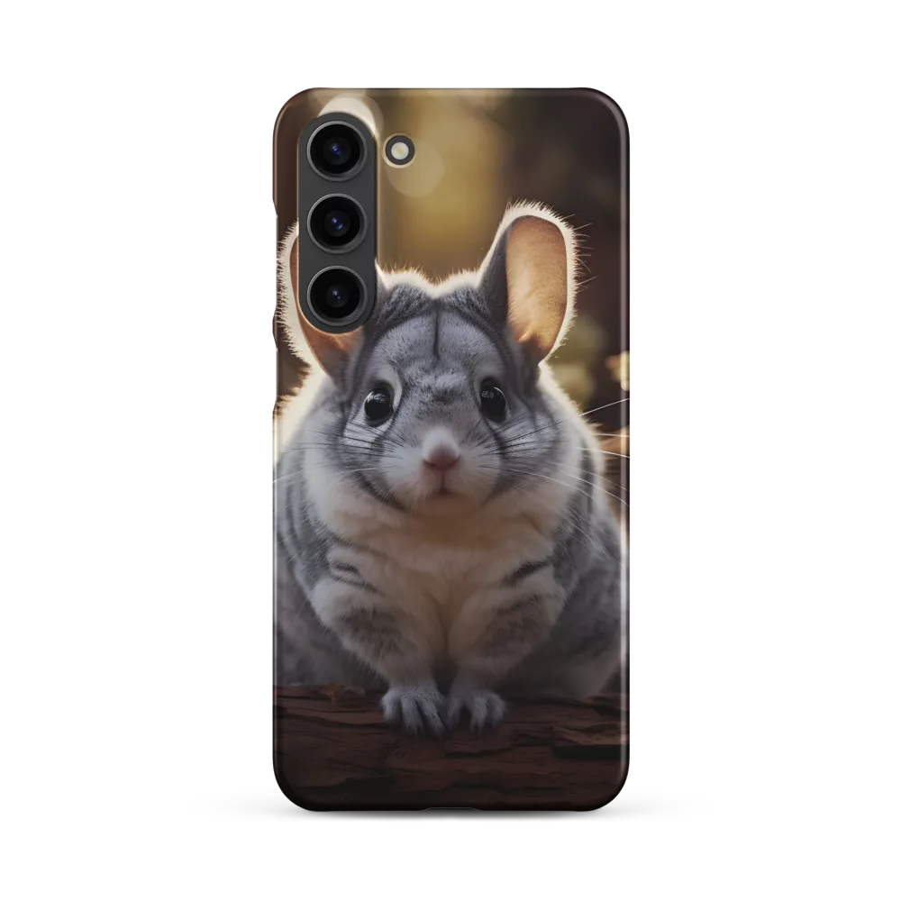 Curious Chinchilla in the Forest