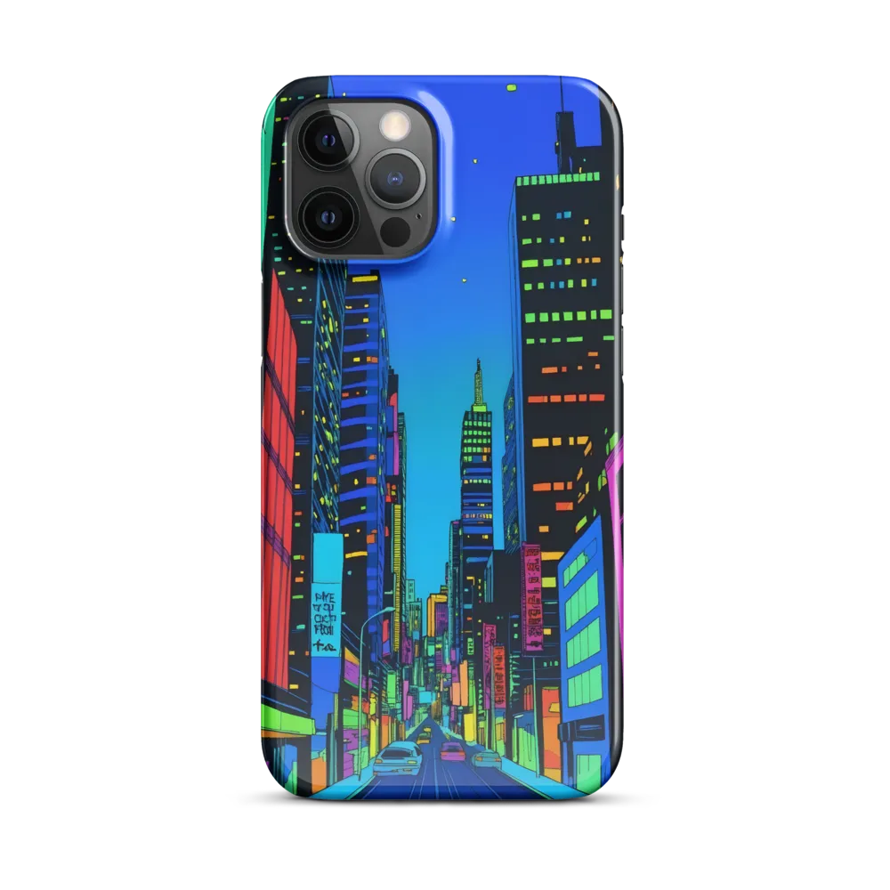 Neon Dreamscape: A Futuristic City at Dusk