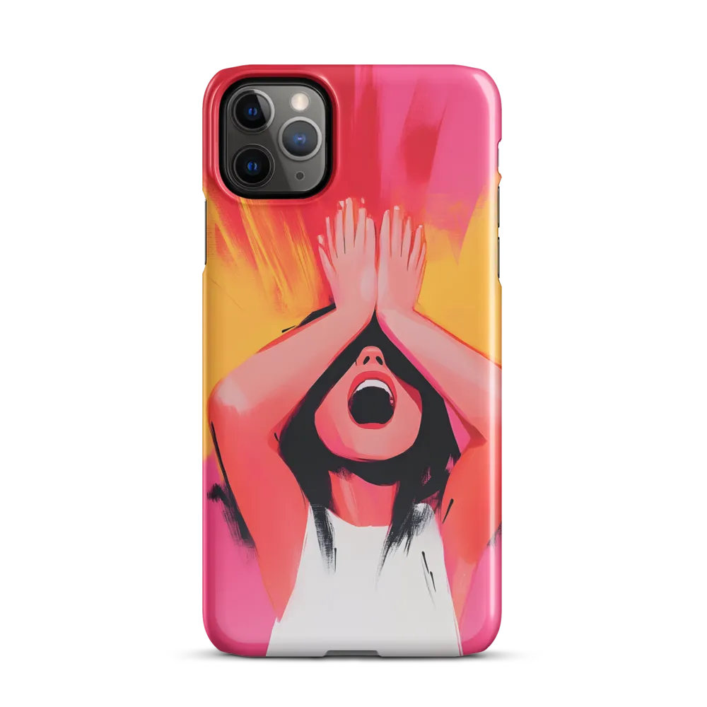 Silent Scream | Phone Case |  11 Pro Max | Snap Case | Glossy