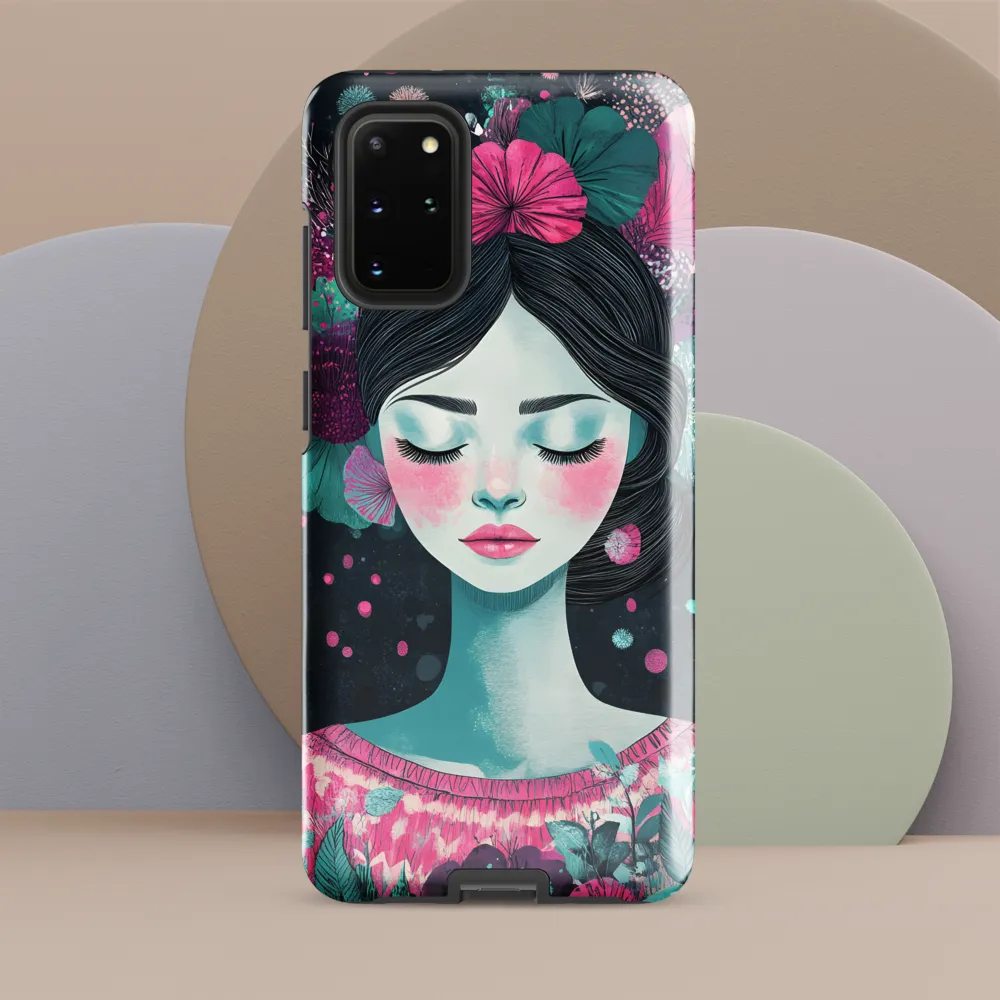 Embrace of Floral Serenity