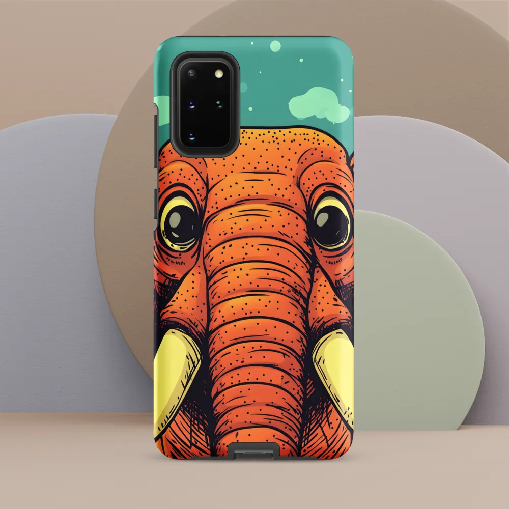 Whimsical Majesty: The Playful Elephant