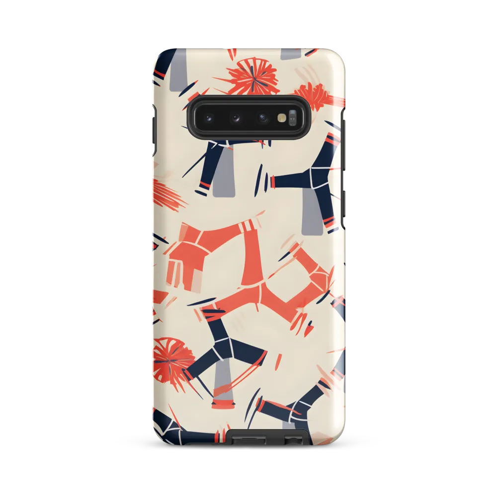 Whimsical Patterns of Nature and Femininity | Phone Case |  S10 Plus | Tough Case | Glossy